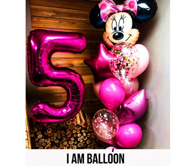 шарики на день рождения девочке