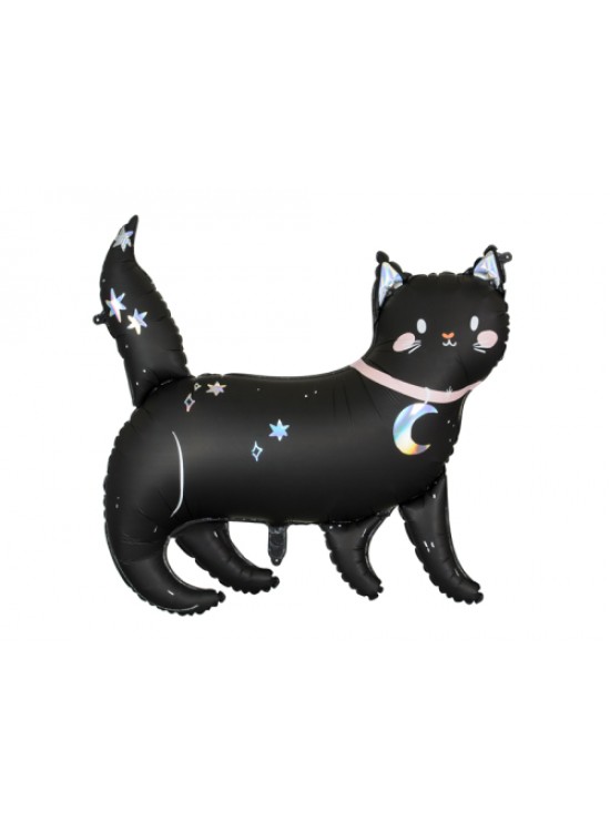кот черный 81 Х 80см party deco
